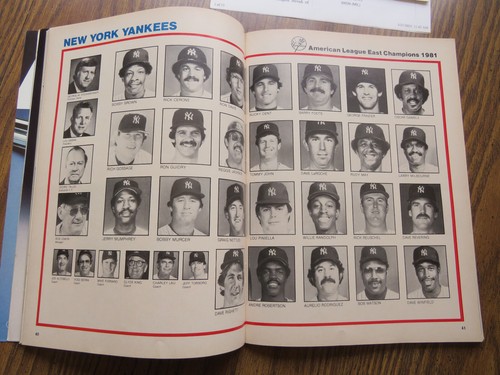 1981 & 1982 World Series Programme Yanlees/Dodgers & Cards/Brewers - Bild 8 von 23