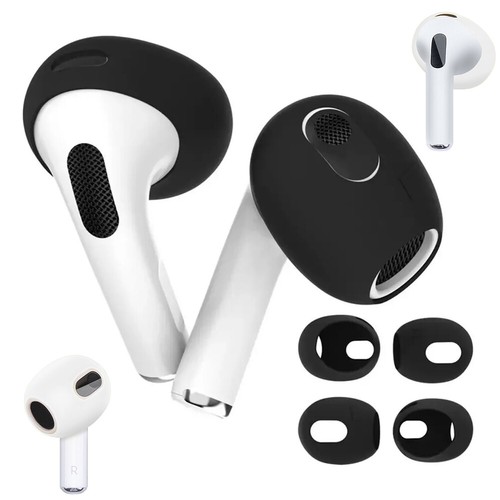 1 par de fundas de silicona antideslizantes para auriculares para Apple AirPods 3 Earpo ~ - Imagen 2 de 12