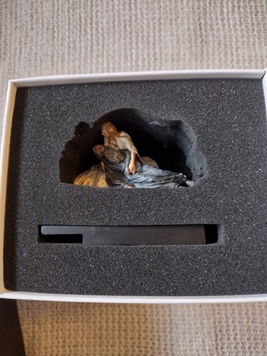 Weta The Hobbit Dol Guldur Galadriel at Gandalf's Side Metal Figure 1:30 scale - Picture 7 of 7
