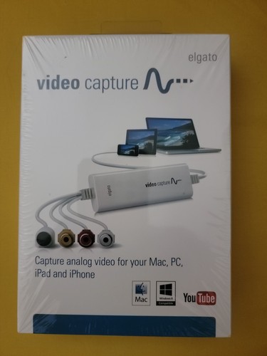 Elgato Video Capture - Digitize Video for Mac, PC or iPad (USB 2.0) NEW! - Picture 1 of 8