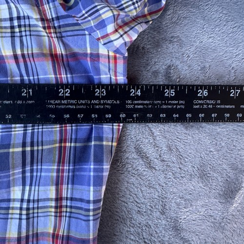 Ralph Lauren Shirt Mens Large Multicolor Plaid Custom Fit Button Down - Picture 9 of 12
