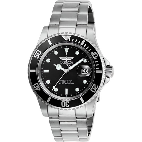 Reloj Invicta Pro Diver De Cuarzo Para Hombre Con Correa Acero Inoxidable Negro - Bild 1 von 6