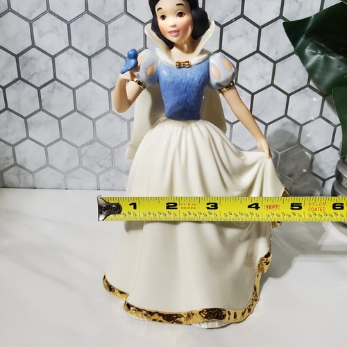Lenox Disney Snow White Figurine Blue Bird Showcase Collection - Picture 20 of 20