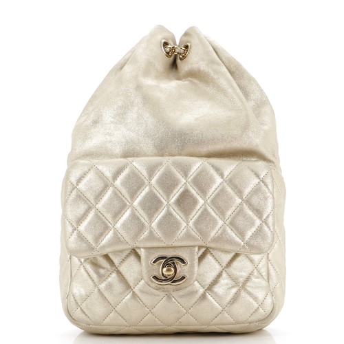 Chanel Backpack In Seoul Metallic Lambskin Small