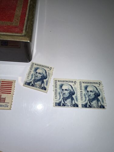 Kleine Briefmarkensammlung, mit einem Stempelkarton - Bild 2 von 5
