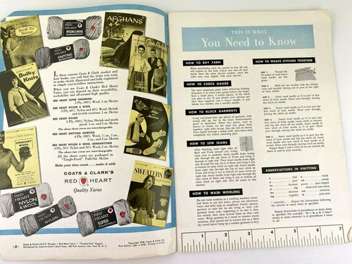 Mäntel & Clark's Red Heart Kinderklassiker 4 bis 14 Strickmuster Buch 512 - Bild 3 von 7
