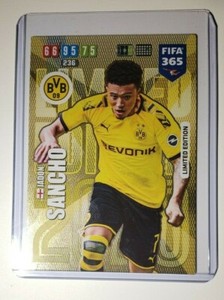 JADON SANCHO Limited Edition - Panini Adrenalyn XL Fifa ...