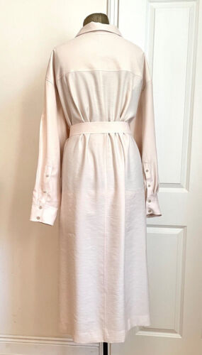 VESTIDO BLUSA CAMISA MARINA RINALDI by MAX MARA NUEVO DISEÑO DE LUJO XL ATEMPORAL ELEGANTE - Imagen 10 de 12