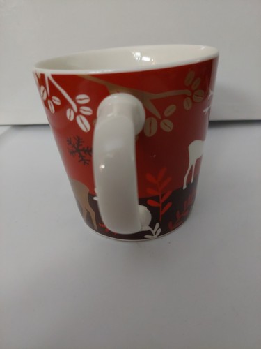 STARBUCKS 14 oz DEER Ceramic Coffee Mug - Picture 5 of 7