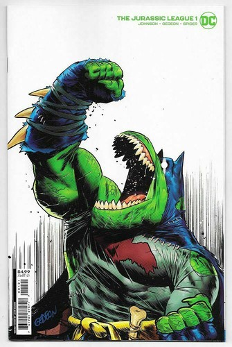 Jurassic League #1-6 | Cubiertas seleccionadas A & B 1:25 | DC Comics 2022 casi nuevo - Imagen 11 de 24
