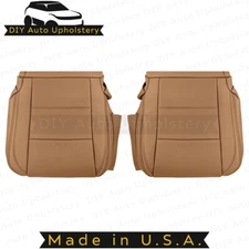 2013-2020 For Lexus GS350 Driver/Passenger Bottom Leather Seat Covers Brown
