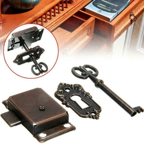Cabinet Door Lock Set Key Clock China Jewleryplacement TI Style Best New M2 - Picture 3 of 12
