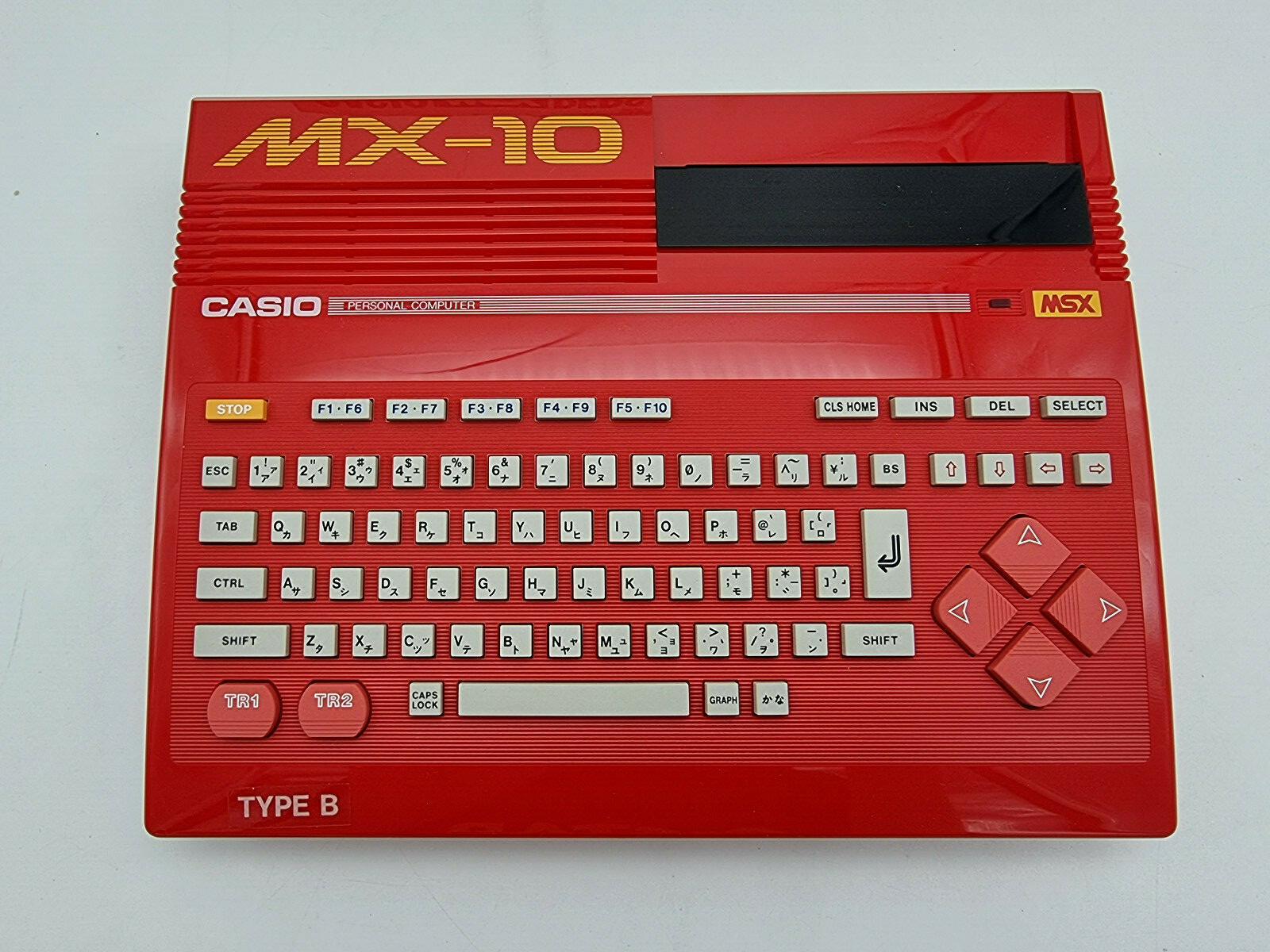 CASIO PERSONAL COMPUTER SYSTEM MX-101 MSX RED MODEL JAPAN USED