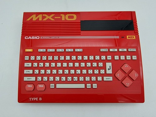 CASIO PERSONAL COMPUTER SYSTEM MX-101 MSX RED MODEL JAPAN USED VERY RARE - Foto 8 di 12