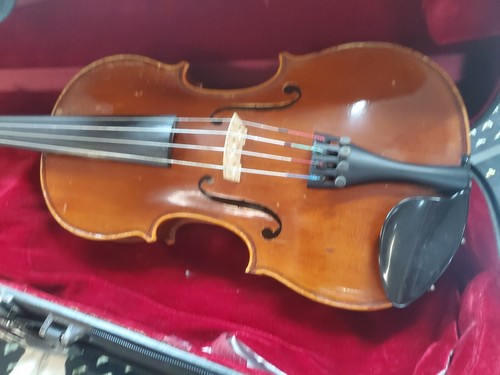 OLD VINTAGE 14" VIOLA JOHANNES KOHR K500V CASE BOW AND STRAP INSTRUMENT 2001 - 第 13/24 張圖片