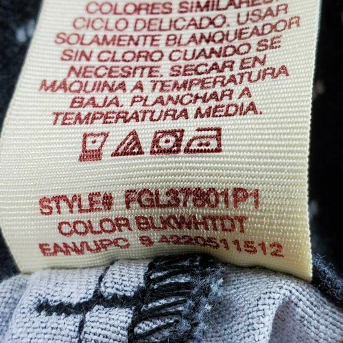 Faded Glory Womens Capri Pants Black Polka Dot Mid Rise Stretch Welt Pockets 14 - Bild 12 von 12