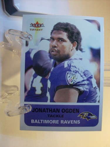 2002 Fleer Tradition Tiffany Football Card #79 Jonathan Ogden 140/225 (85275) - Picture 1 of 2