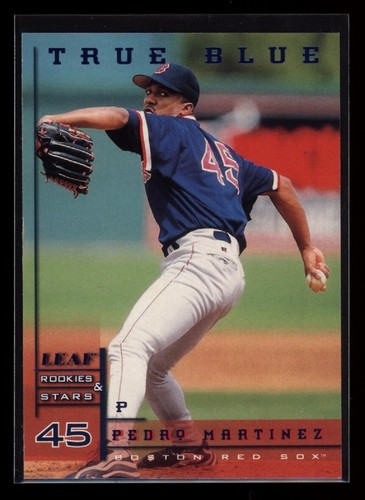 PEDRO MARTINEZ 1998 Leaf Rookies and Stars True Blue #16 PR500