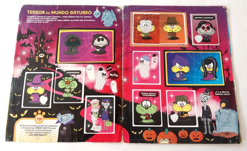 2013 Panini Argentina Mundo Gaturro Sticker Album Funny Cat not Garfield NIK - Picture 3 of 21