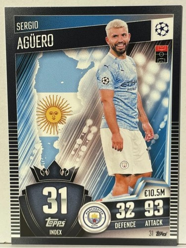 Tarjetas Match Attax 101 2020/2021 Topps 20/21 Champions League # 01 — 224 - Imagen 25 de 216