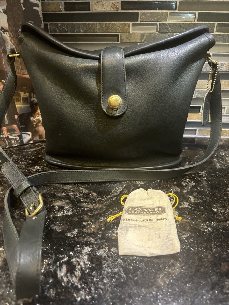 Coach Vintage Binocular Bag 9853 Carriage Collection Leather