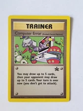 COMPUTER ERROR (Rocket's Secret Machine) 16 WOTC Promo Pokemon Card Near Mint