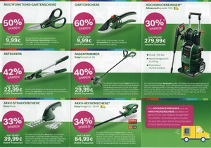 Neugerät - BOSCH® Akku-Heckenschere 34% billiger mit  EDEKA® Treuepunkten