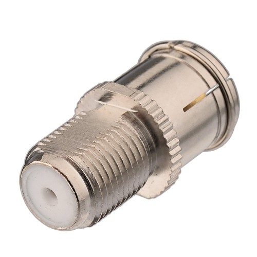 DVB-T TV-Tuner Antenna Adapter Connector F Type Female Jack to DVB-T Jack - Picture 1 of 3