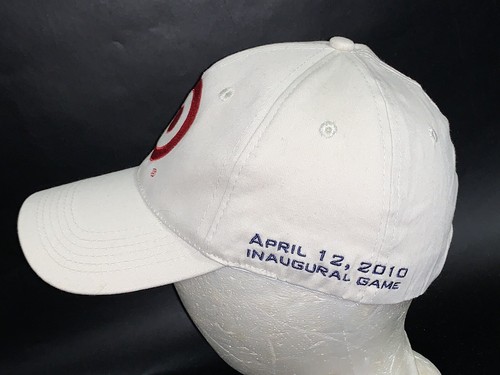 MN Twins Vs Boston 2010 Target Field Inaugural Game Hat stretch fit cap Sz M