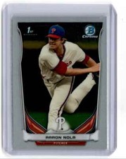 2014 Bowman Draft Picks & Prospects Chrome Aaron Nola Philadelphia Phillies