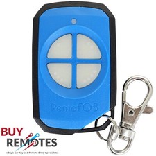 Elsema PentaFOB Four Button FOB43304 Blue Wireless Remote Control Key Fob