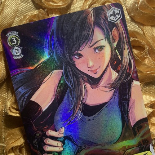 Tifa Lockhart Final Fantasy Angels Goddess Anime ACG Goddess Holo Girl Card - Picture 5 of 5