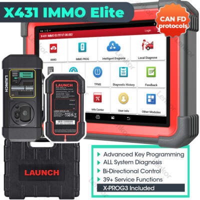 LAUNCH X431 IMMO Elite IMMO PRO Schlüssel Programmierer All System Diagnosegerät