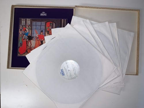 Música de baile del Renacimiento 6 LP BOX archivo DG Melkus casi nuevo envío gratuito EE. UU. CAN - Imagen 2 de 7