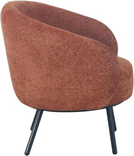 Modern Armchair Soft Fabric Accent Tub Chair Occasional Chair Wing Back Lounge - Picture 33 of 42