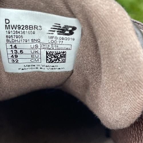 New Balance 928v3 Shoes Mens 14 D Brown Leather Walking Sneakers Rollbar - Picture 15 of 17