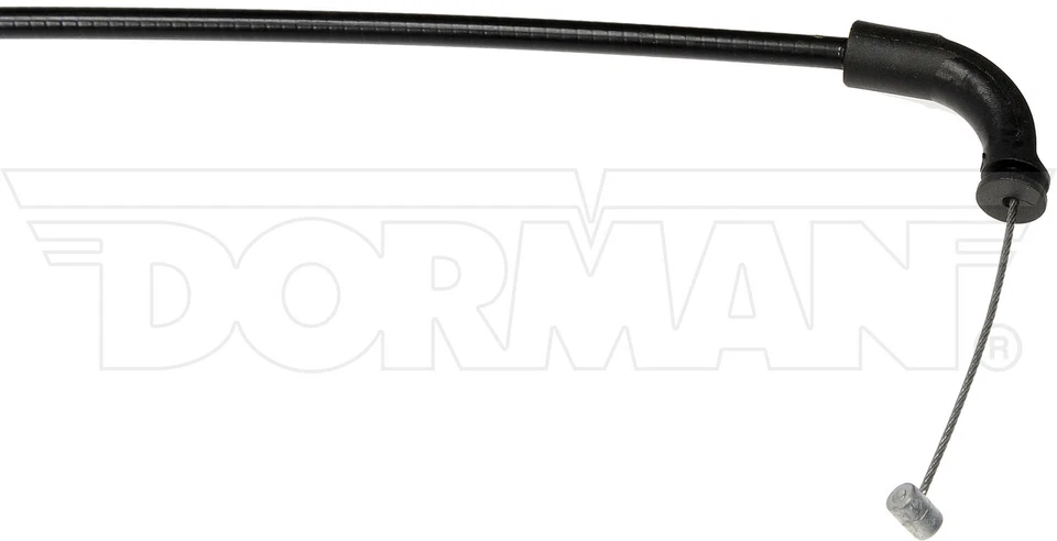 Center Hood Release Cable Dorman For 2002-2005 BMW 745i - Image 4 of 4