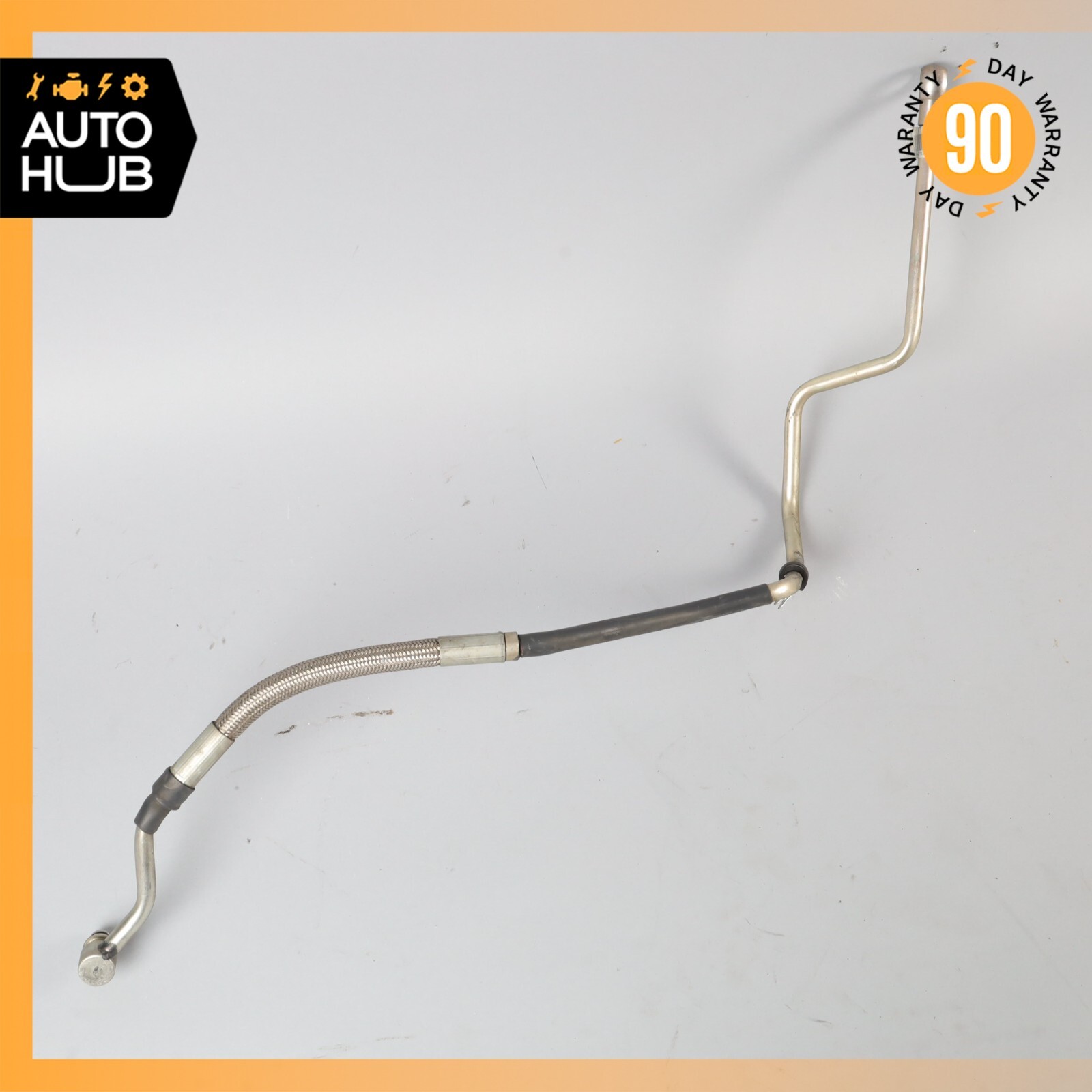 04-19 Maserati GranTurismo M145 Transmission Oil Cooler Line Hose Pipe OEM