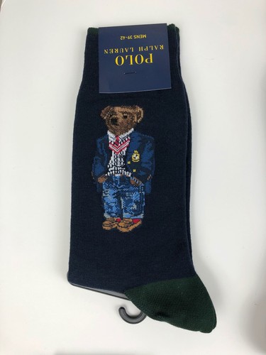 Polo Ralph Lauren Bär Socken Martini Preppy St Andrew's VERSCHIEDENE STILE & GRÖSSEN - Bild 2 von 14