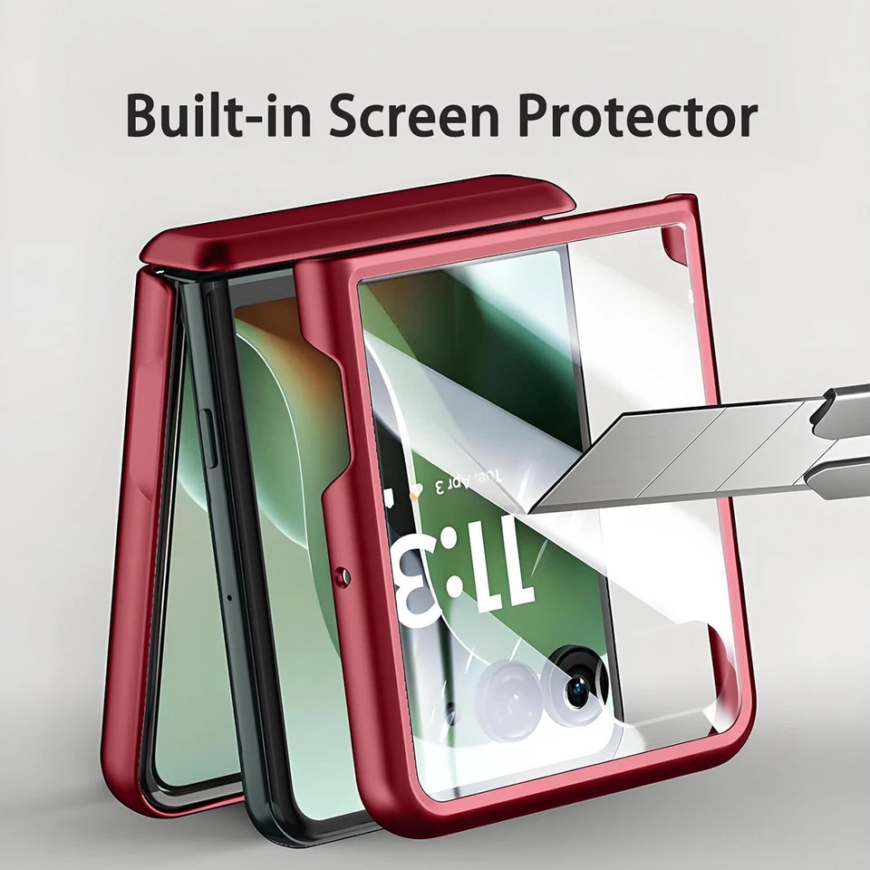 For Motorola Razr Ultra 2025/Razr 2024 Magnetic Hinge Case with Screen Protector - Image 2 of 4