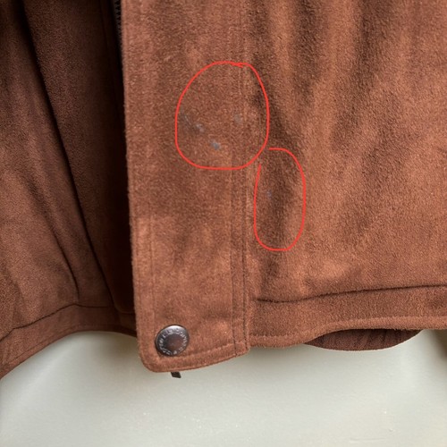 Liz Claiborne Women Sueded Finish Jacket Brown Sz XXL Outerwear Western Country - Picture 13 of 24