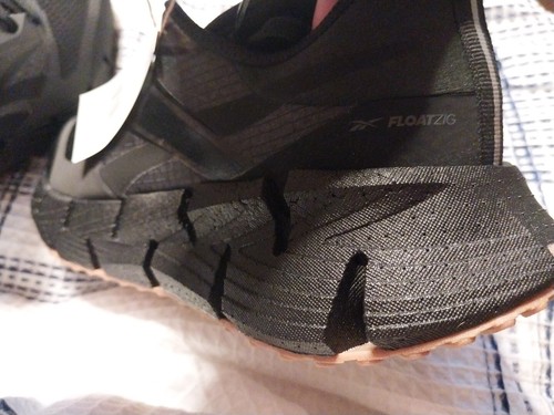 BRAND NEW - SIZE 10 Reebok Men's Floatzig 1 Sneaker, Core Black/Pure Grey - Picture 18 of 24