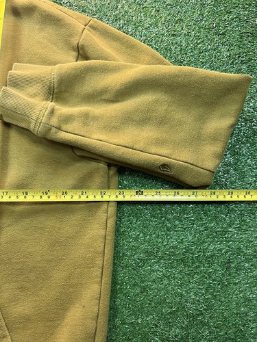 Vintage Volcom Stone Light Brown Hoodie Sweatshirt Mens Sz LG Graphic Print Logo - Picture 5 of 7