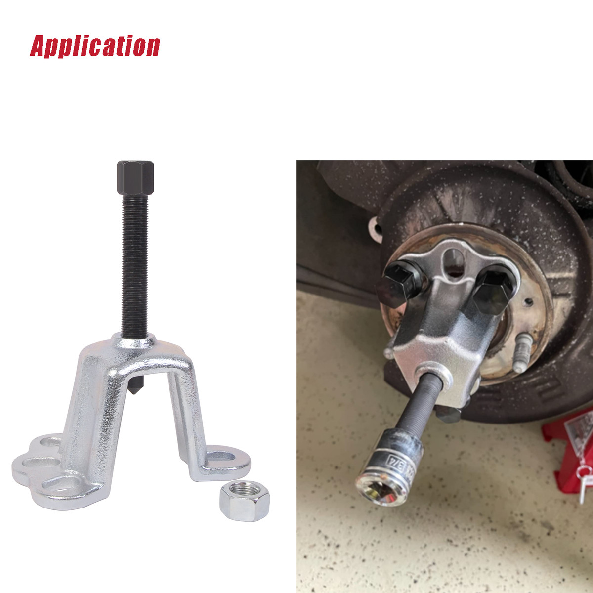 Front wheel sale bearing hub puller