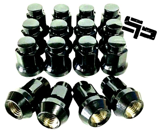 M10x1.25 Black Tapered Lug Nuts 16 Pack Can-Am Defender HD Maverick 500 800 1000 M10x1.25 Black Tapered Lug Nuts 16 Pack Can-Am Defender HD Maverick 500 800 1000