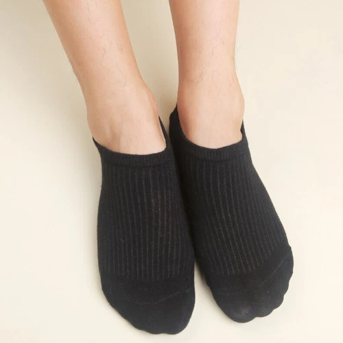 5pair Socks Men No Show Low Cut Short Ankle Cotton Non-slip Breathable Invisible - Picture 8 of 24