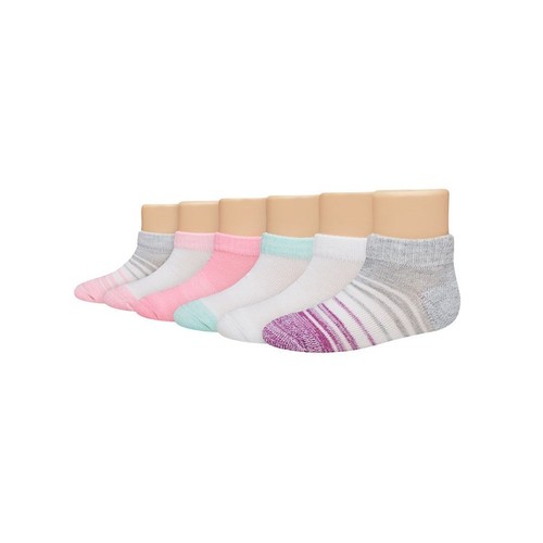 Supreme Hanes Pink Crew Socks 4-Pack Size 6-12 | eBay