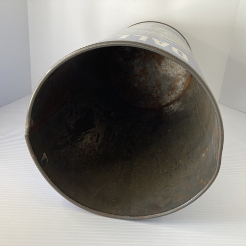 Casco de una sola barra vintage de los Dallas Cowboys NFL bote de basura de metal de hojalata años 70 - Imagen 6 de 19