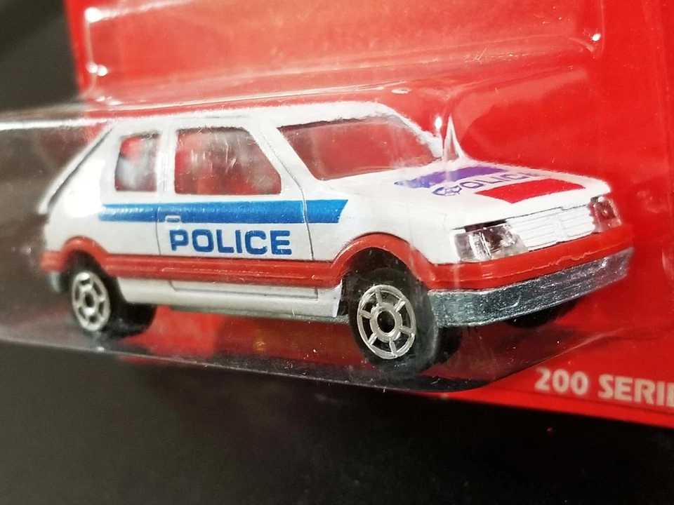 Majorette Peugeot 205 GTI 2 полицейские / #210-281 / двигатели - Изображение 4 из 4