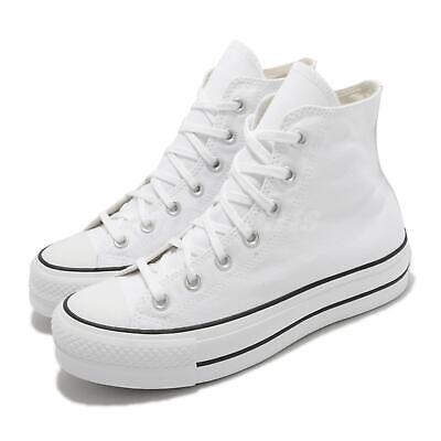 Armada Nota Artefacto Converse Chuck Taylor All Star Lift Hi White Black Platform Women Shoes  560846C | eBay